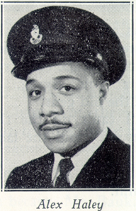 Photo of Alex Haley in Dress Uniform Photo of Alex Haley in Dress Uniform